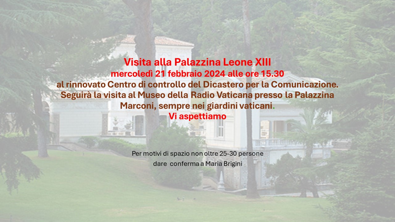 Visita 21 FEBBRAIO 2024