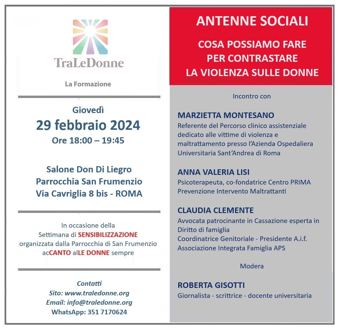 tra le donne 14 2 24